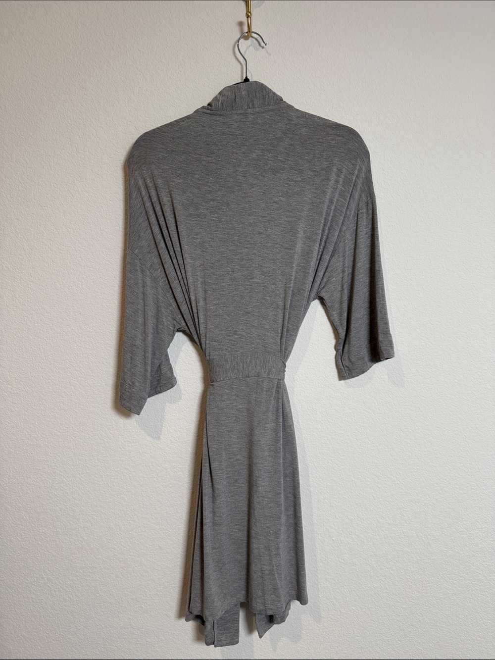 Cozy Earth Light Grey Robe View 4